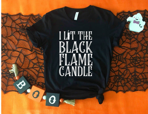 I lit the black flame candle  (F119-10)