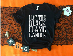 I lit the black flame candle  (F119-10)