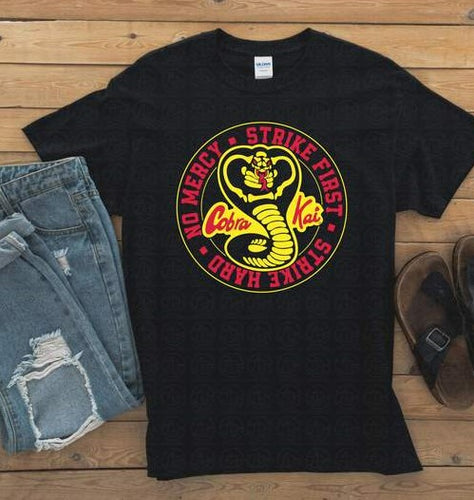 Cobra Kai yellow and red