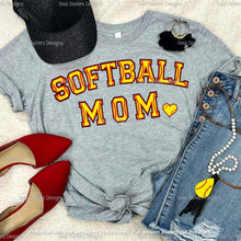 Load image into Gallery viewer, Softball Mom w/heart SB17