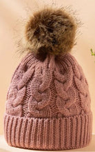 Load image into Gallery viewer, Toddler Pom Pom  Beanie
